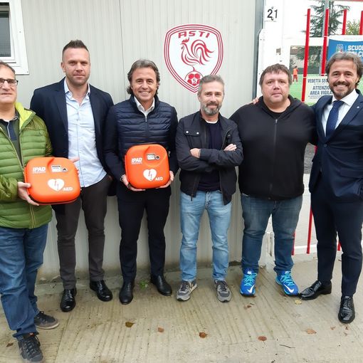 Da sinistra, Vincenzo Torchia, Gabriele Montana, Aldo Porrino, Piergiorgio Pigi, Roberto Resta, Enrico Porrino