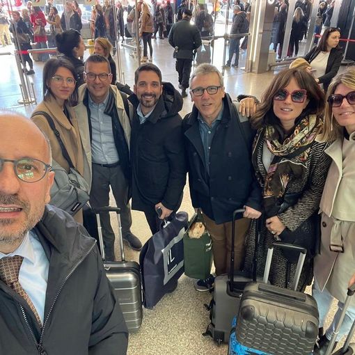 La delegazione astigiana
