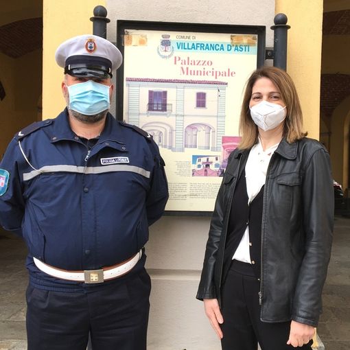Il sindaco Macchia e l'ispettore Nivino