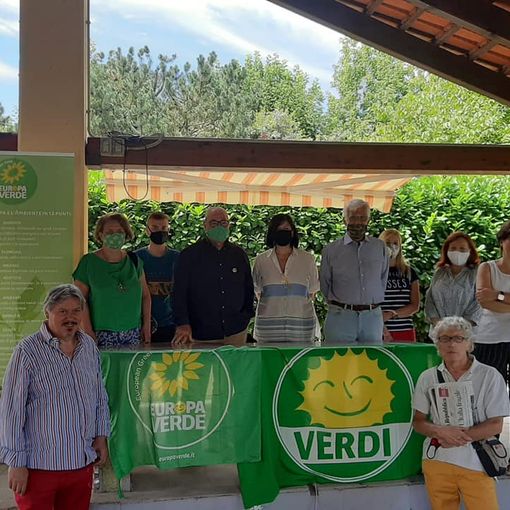Il direttivo provinciale, recentemente rinnovato, di Europa Verde Asti