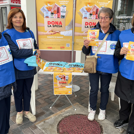 &quot;Dona la spesa&quot;: raccolti 6 quintali di derrate alimentari per la Mensa Sociale di Asti