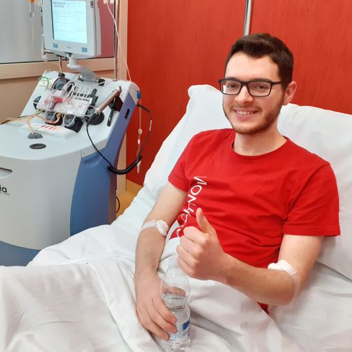 Dall'ADMO la bella storia di Luca, giovane donatore di midollo per salvare la vita a un malato di leucemia