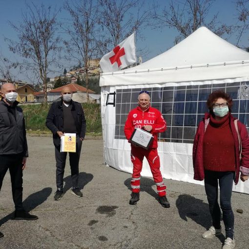 Il Rotary Club Canelli Nizza dona un sanificatore alla Croce Rossa canellese