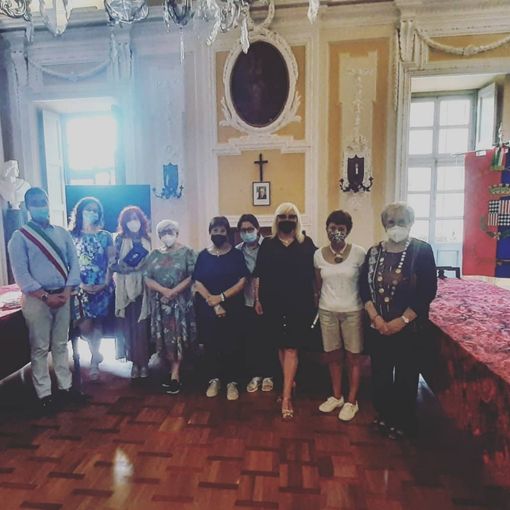 Delegazioni dei Cif di Asti alla mostra Le Madri della Repubblica a San Damiano
