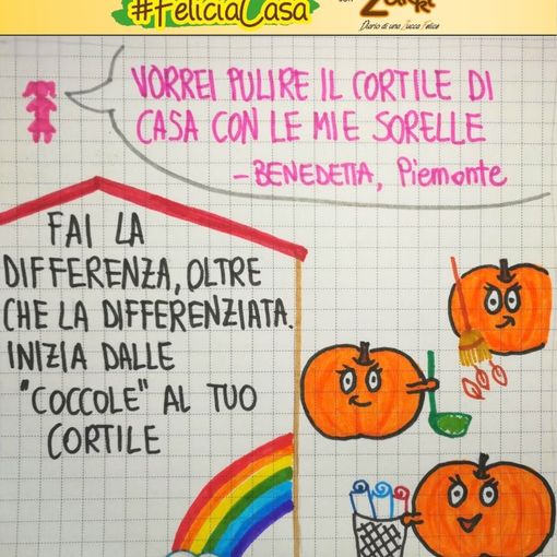 FavoleaCasa: Fata Zucchina legge &quot;Sporcaneve e i sette spazzini&quot; di Melissa Burranca, Alessia Porcu, Ilenia Firinu dalla raccolta “24 racconti verdi + 1”