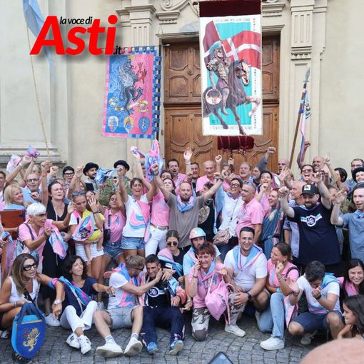 Un'immagine dei festeggiamenti post vittoria di Santa Maria Nuova (Ph. Merfephoto - Efrem Zanchettin)