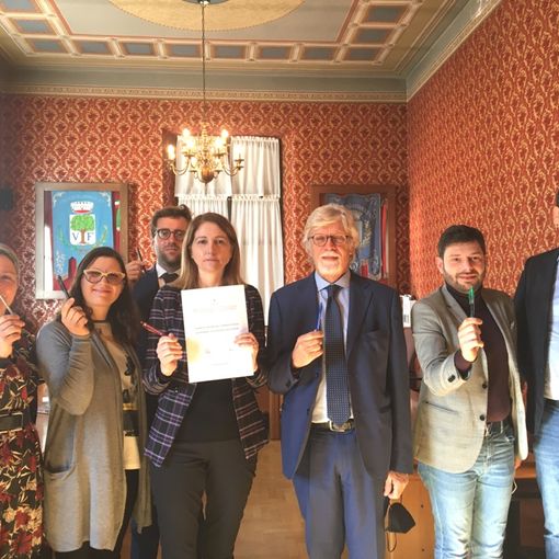 La firma del Protocollo d'intesa a Villafranca
