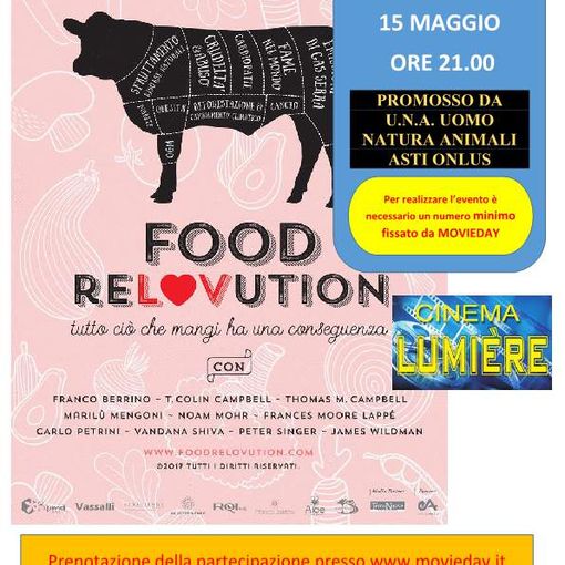 Gli effetti dell'industria alimentare sulla salute di uomo e animali al centro di Food ReLOVution