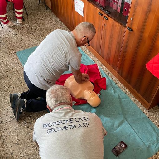 Formazione sanitaria in CRI per 24 volontari della Progeo Asti ODV
