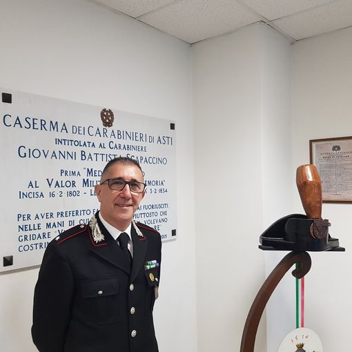 Il Radiomobile dei Carabinieri di Asti ha un nuovo comandante