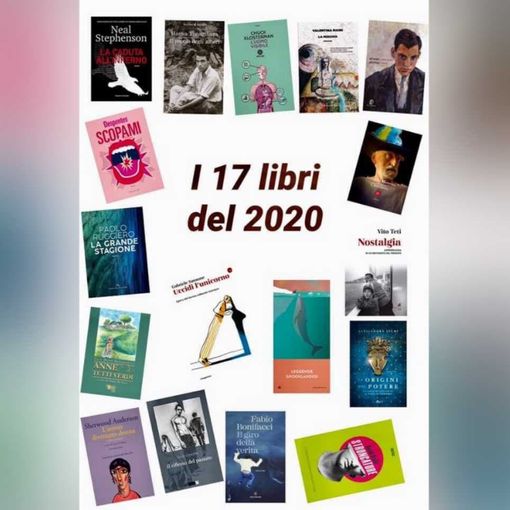 Locandina riassuntiva migliori libri 2020