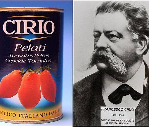 Francesco Cirio, fondatore dell'omonima azienda conservatoriera