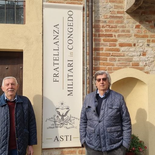 Nella foto, da sinistra, il direttore della SOMS Manlio Ceratto e il presidente Dino Scassa