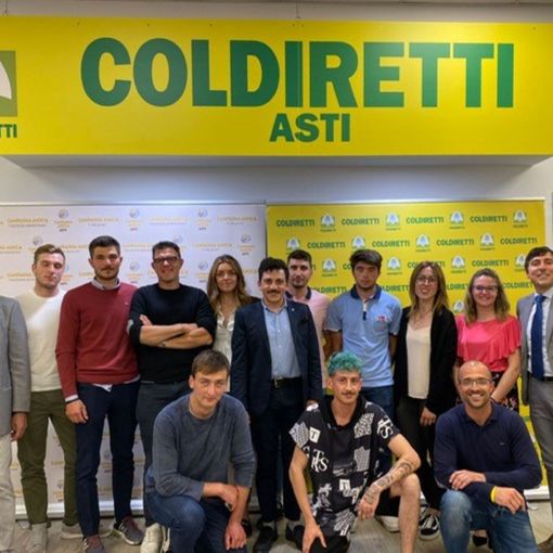 Giovani Coldiretti Asti, eletto il vignaiolo Alessandro Caruso di Castelletto Molina
