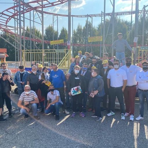 I ragazzi e gli utenti del Centro Riabilitazione “Ferrero” ospiti di Albaland