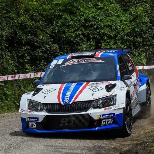 L'equipaggio Gagliasso-Beltramo, vincitori dell'edizione 2019 del rally (ph. Magnano)