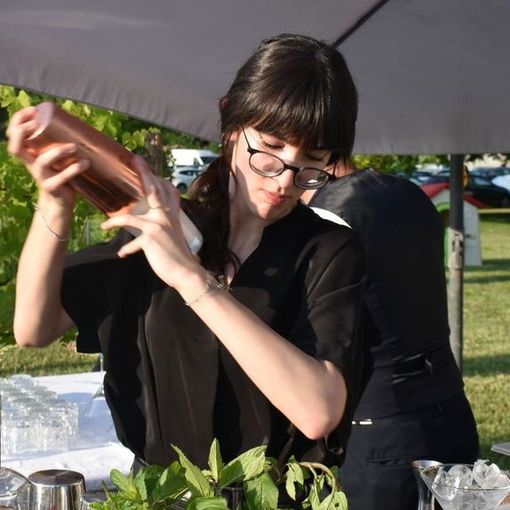 Giulia Del Trotti, bartender costigliolese
