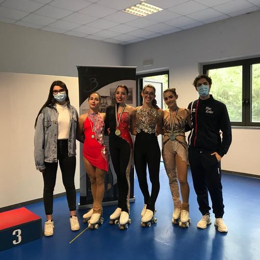 Ottimi risultati per la Blue Roller Asti ai campionati regionali UISP 2021