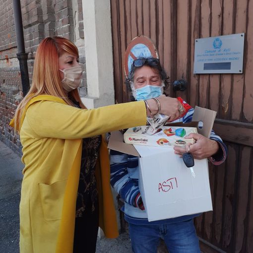 Donazione al dormitorio comunale