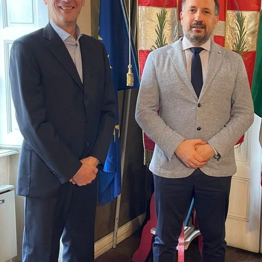 Nella foto, da sinistra, l'assessore all'Ambiente Renato Berzano e il sindaco di Asti Maurizio Rasero