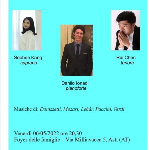 La locandina della serata
