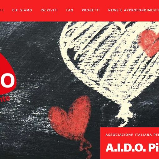 È online il nuovo sito di Aido Piemonte