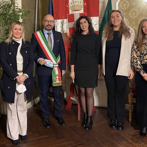 Ricevute in municipio le studentesse astigiane che hanno rappresentato l'Europa al Geneva Challenge con 'Ardè'