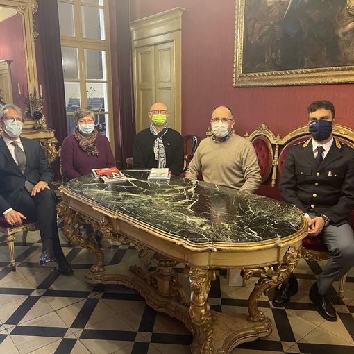 Incontro poliziotti neo pensionati con il sindaco Rasero