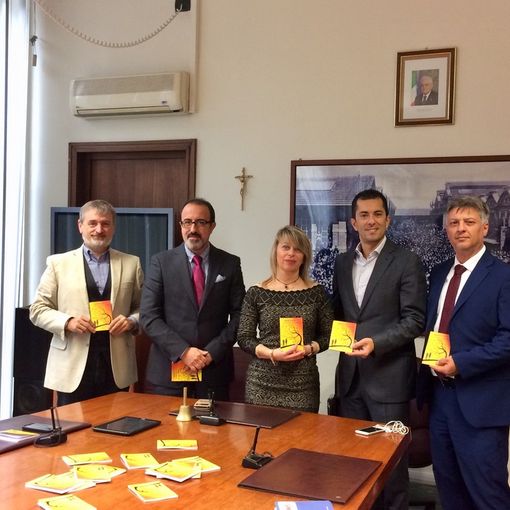 Un momento della presentazione del progetto