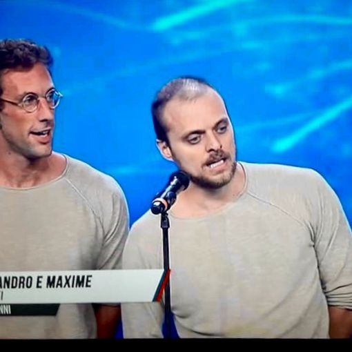 I ragazzi durante la trasmissione