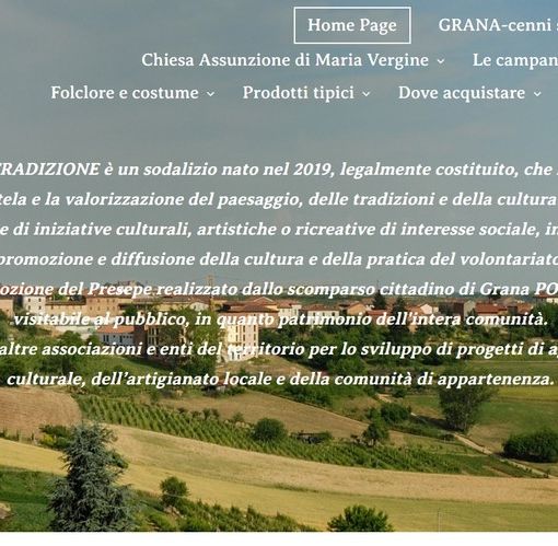 Sito associazione culturale di Grana (AT)