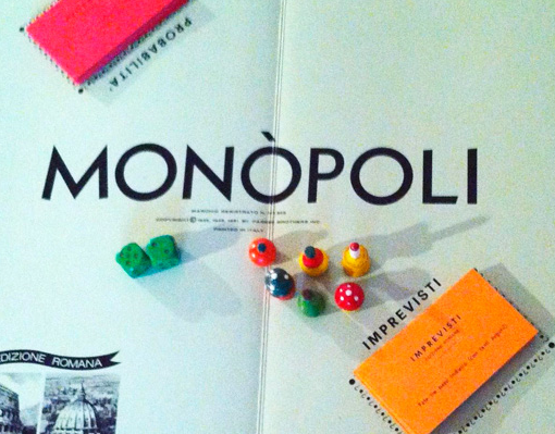 La tabella del classico Monopoli