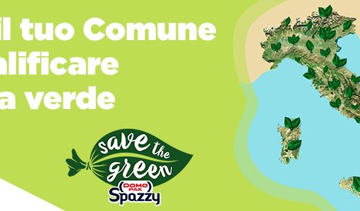 Domopak Spazzy e Junker insieme per un Paese più ecosostenibile. Nasce Save The Green