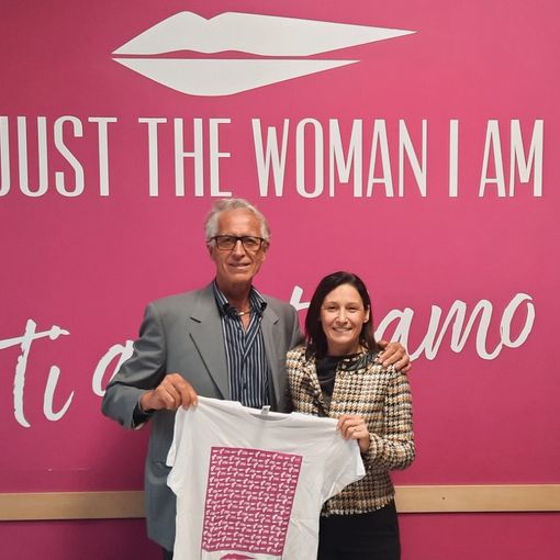 Il presidente D'Elicio con l'assessore Caucino