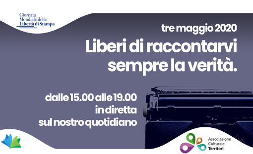 Oggi è un giornata importante! È la Giornata Mondiale della Libertà di stampa