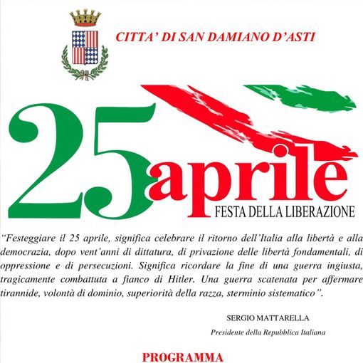 L'emergenza Coronavirus &quot;blinda&quot;anche i festeggiamenti per il 25 aprile