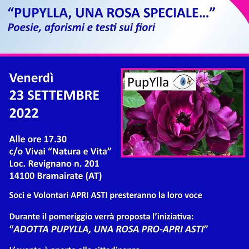 Venerdì 23 settembre un Caffè letterario in favore dell'APRI