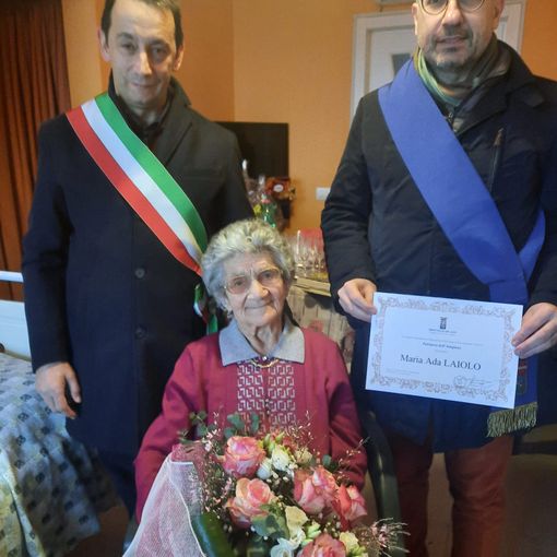 Maria Laiolo è la prima centenaria del 2024