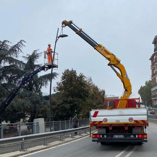 L'immagine postata dal vicesindaco nel post in cui ha annunciato la riapertura del cavalcavia