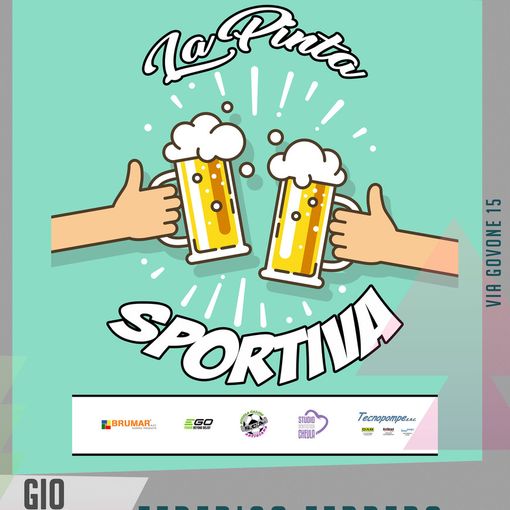 La locandina dell'appuntamento in programma nel tardo pomeriggio di giovedì