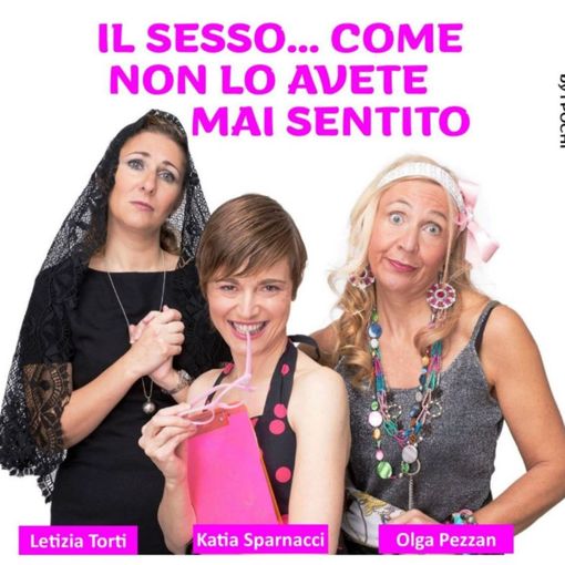 La locandina dello spettacolo &quot;Il sesso come non l'avete mai sentito”