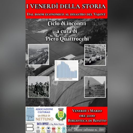 Dal boom economico al disastro del Vajont. In biblioteca a Roatto si raccontano i decenni tra il 1950 al 1970