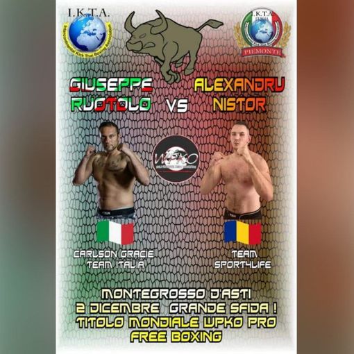 La locandina del match in programma sabato 2 dicembre a Montegrosso