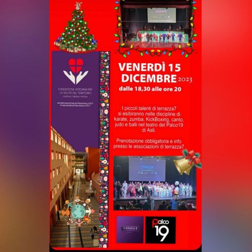 Natale solidale al Palco 19 con i talenti di Terrazza 7