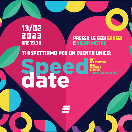 L'amore in movimento: ERREBI organizza uno Speed Date a due e quattro ruote
