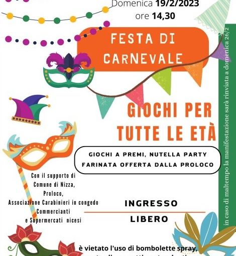 La locandina della manifestazione