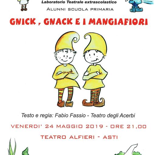 I bambini della Galileo Ferraris attori con &quot;&quot;Gnick, Gnack e i Mangiafiori&quot;