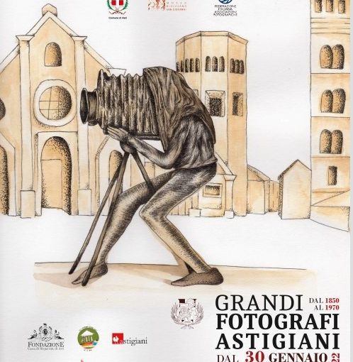 La locandina della mostra dedicata ai grandi maestri astigiani della fotografia