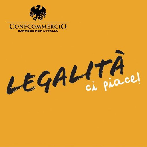 Manifesto iniziativa Confcommercio &quot;Legalità, ci piace!&quot;