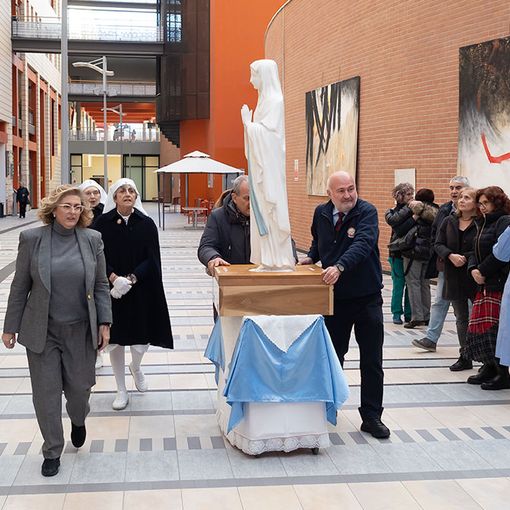Tappa astigiana per il pellegrinaggio dell'effige della Madonna di Lourdes